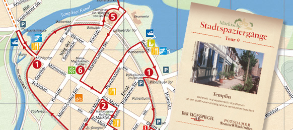 Stadtplan Templin