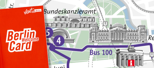 Stadtplan WelcomeCard